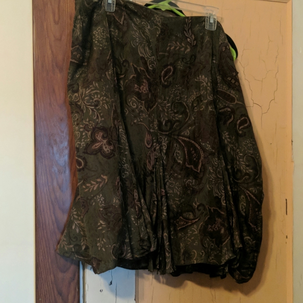 Ralph Lauren silk skirt